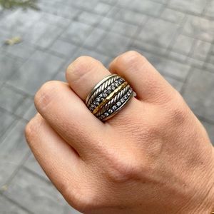 David yurman midnight melange ring size 8